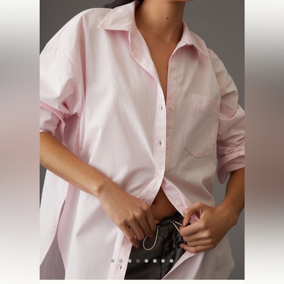 Anthropologie The Bennet Buttondown Shirt by Maeve Size M - Picture 4 of 14